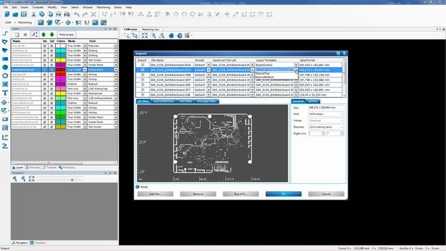 Importing Gerber files into CircuitPro PM