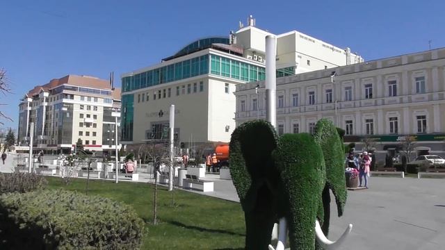 Ставрополь Апрель 2018 / Центр города в середине весны