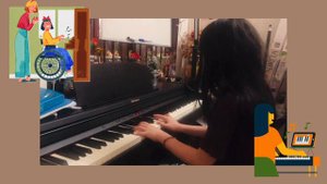 Faded singing and playing piano.(2024)
