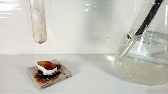 Синтез БЕНЗОЛА C6H6. Реакция БЕНЗОЙНОЙ КИСЛОТЫ и ГИДРОКСИДА НАТРИЯ. Опыты по химии дома. смотреть онлайн