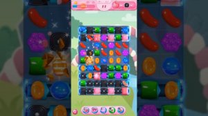 Playing candy crush level  357