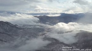 Лаго-наки, съемка с дрона, высота 500 м.