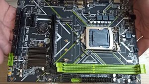 Китайская материнская плата MACHINIST lga 1155 Обзор и Старт