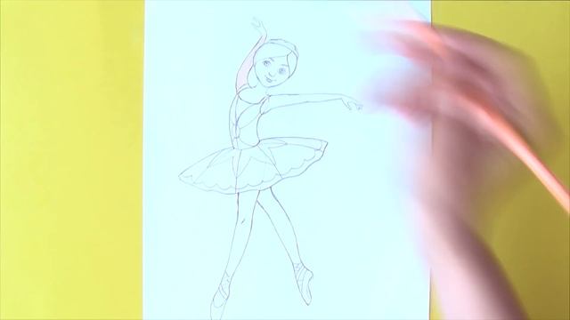КАК НАРИСОВАТЬ БАЛЕРИНУ ФИЛИС ❤ УРОКИ РИСОВАНИЯ смотреть онлайн