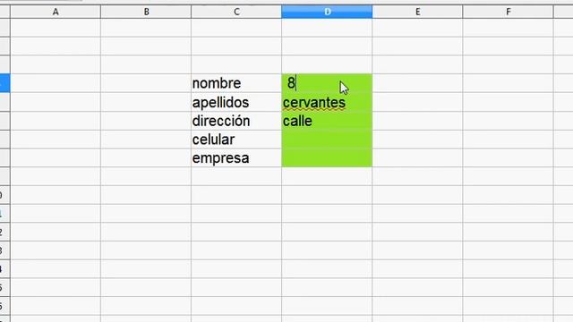 COMO CREAR REGISTROS CON OPENOFFICE Y/O EXCEL смотреть онлайн