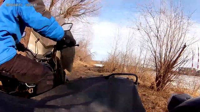 Ледоход на р. Томь 13.04.18 смотреть онлайн