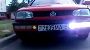 Светодиодные поворотники Golf 3