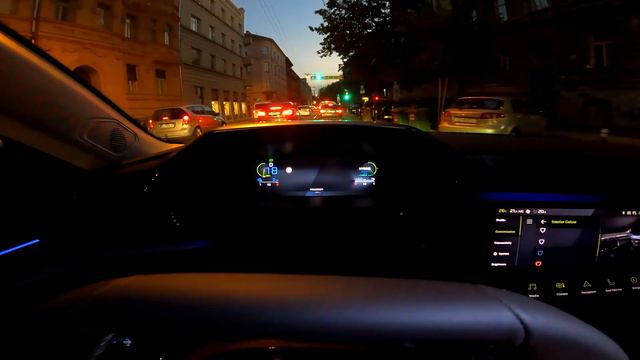 PEUGEOT 308 SW 2023 - EVENING POV test drive (impressive LED lights & i-cockpit views) смотреть онлайн