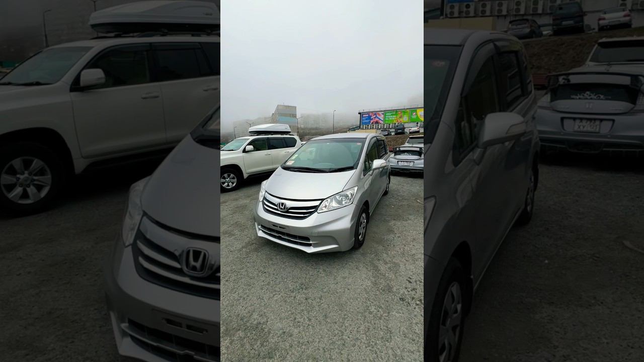 Honda Freed 2012 года куплен на Аукционе в Японии. смотреть онлайн