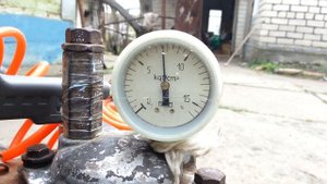 Компрессор Фак 1,5. Накачка 13 атмосфер.