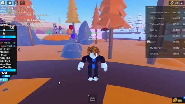 spooky scary skeleton dance (Roblox) смотреть онлайн