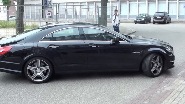 Mercedes CLS 63 AMG C218 Driving off, leaving beautifull sound смотреть онлайн