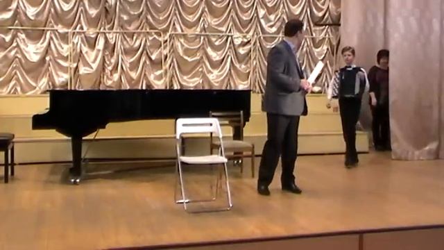 Дети баянисты: Дернейко Данил (12 лет) и Ковалёв Вадим (13 лет) ,ДШИ №11 Новосибирск