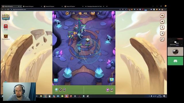 Heroes & Empires - рабочий и готовый Auto Chess на блокчейне BSC, beta test, NFT, play to earn