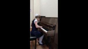 Лариса Быханова «Маленькая пьеса» А. Гедике