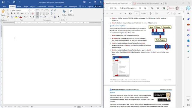 MS Office 2016| Word| Lecture 1st| Introduction| & |Quick Acces Toolbar| by M Irfan| I Digital ERP смотреть онлайн