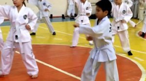 Taekwondo ITF Александра. Аттестация на Желтый пояс 8-й Гып