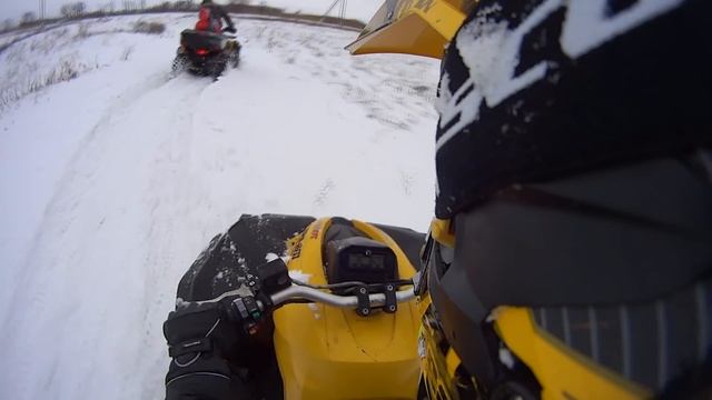 BRP Renegade 800xxc. Покатушки 11.01.15 смотреть онлайн