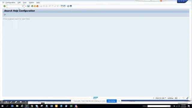 SAP ABAP: How to make Enhanced Search Help working in SAP? Tcode SDSH_CONFIG