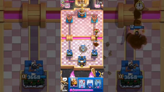 Мощная колода с мегарыцарем #clashroyale #клешрояль #clashroyalegameplay #clashroyal
