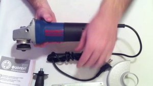 УШМ/Болгарка Фиолент МШУ2-9-125 Э Обзор(Углошлифовальная Машина Фиолент 125 Э)