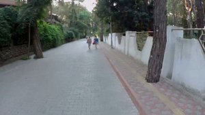 Дорога к пляжу от отеля Armas Kaplan Paradise Текирова 2021