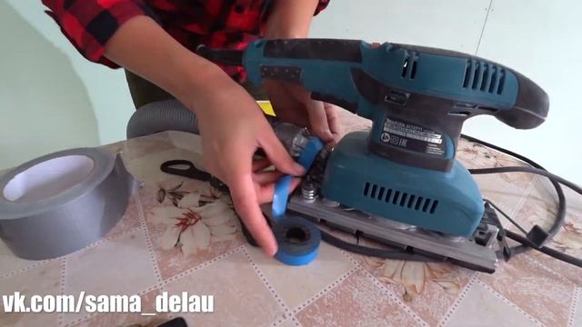 ОБЗОР Вибрационная ШЛИФМАШИНА MAKITA bo3711