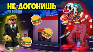 ПОБЕГ из БУРГЕР КИНГА в РОБЛОКС #roblox #бананабан #bananaban