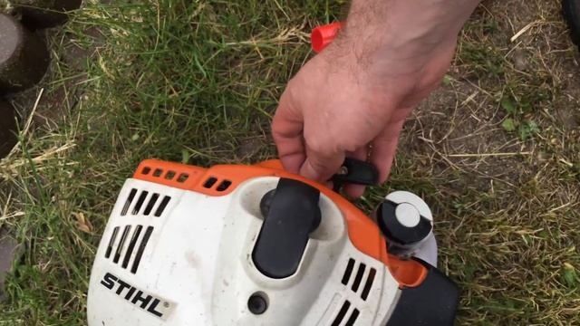 How to run and operate Grass Trimmer Stihl FS 40 смотреть онлайн