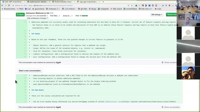 Kubernetes SIG API Machinery 20190130 смотреть онлайн
