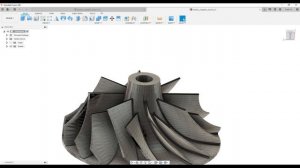 A.12. Impeller reverse engineering (STL to Solid) in Fusion 360 / Реверс крыльчатки во Фьюжн 360.