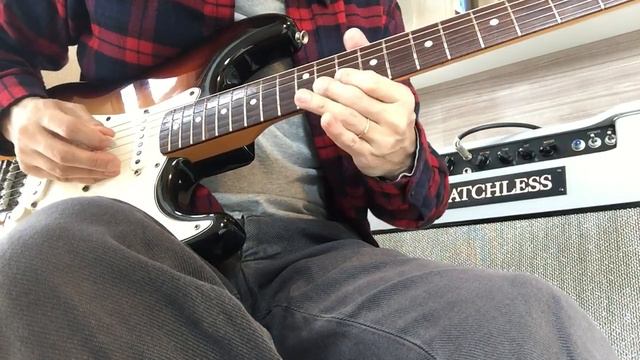 Fender Stratocaster jazz guitar licks, "Yesterday" guitar cover with matchless dc30 смотреть онлайн