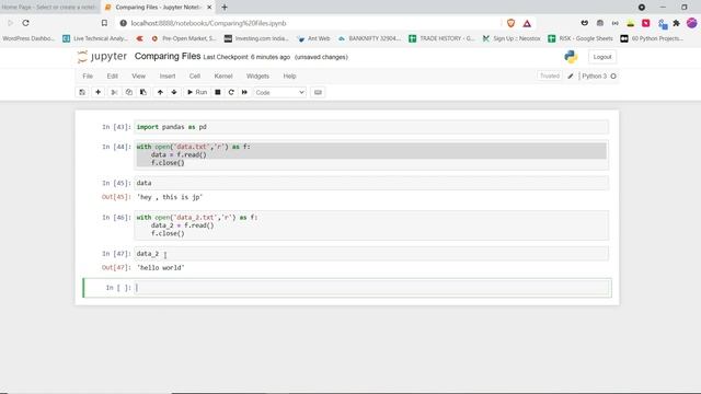 How to compare files using Python in Telugu | Python Projects in Telugu