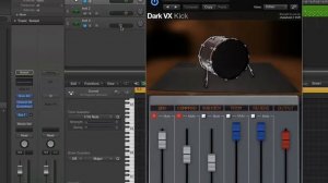 Free Dark VX KICK Drum Plugin AU VST First Look