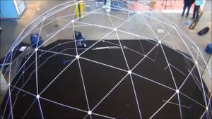 Сборка вакуумного купола производства Эдвенче