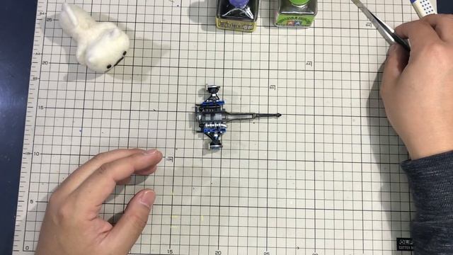 プラモデルTAMIYA CALSONIC SKYLINE R33 GT-R　part 28　組立②