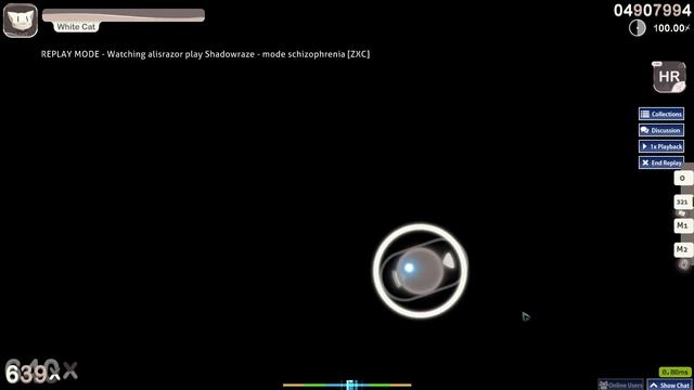 osu! - shadowraze - mode schizophrenia [ZXC] +HR SS смотреть онлайн