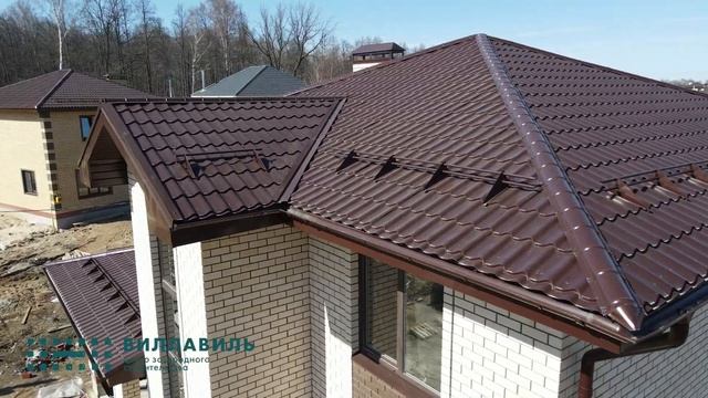 Обзор объекта, металлочерепица СУПЕРМОНТЕРРЕЙ цвет: шоколад смотреть онлайн