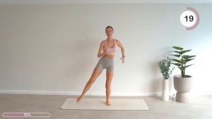 30 Min Sweaty Pilates HIIT _ Weight Loss   Cardio Muscle Toning _ Feel Balanced, No Repeat