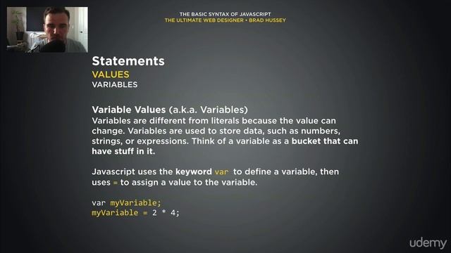 111 Basic Syntax of Javascript and many other programming languages