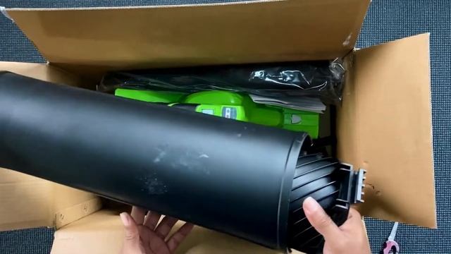 GreenWorks 40v Blower/Vac Warranty Replacement Unboxing смотреть онлайн