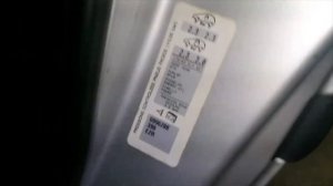 Peugeot 206 Paint Colour Code Location
