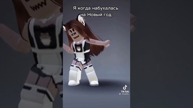 Набухалалась Юля Роблокс в тик ток на новый годом!#shorts смотреть онлайн