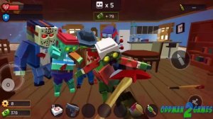 Pixel Combat Zombies Strike - Great Hall! Apocalypse  & Survival! Android gameplay #9