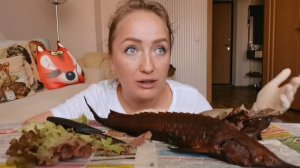 Мукбанг - ИСТОРИЯ / Жизнь она длинная... / КОПЧЁНАЯ рыба и ПЕННОЕ ?