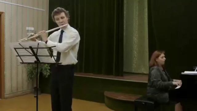 Johann Sebastian Bach Flute Sonata in C major, BWV 1033/Андрей Костягин