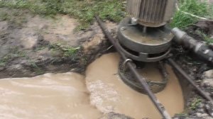 ?Про Водонос-Оттоки-Выброс воды из скважин?4-Июля-Бурение скважин в ручную?