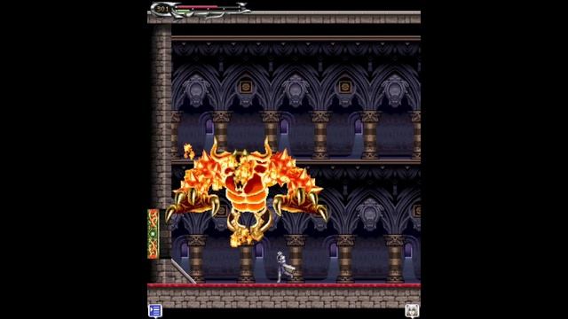 Castlevenia Down Of sorrow Defeating Boss Part-4.Story Java game❤️ смотреть онлайн