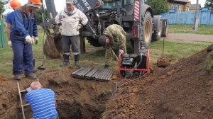 Отзыв об установке для прокола грунта Puncher 15US. Прокладка водопровода бестраншейным методом