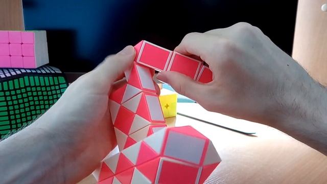 Огромная змейка Рубика (72 элемента)! Как собрать кораблик (ship) из змейки Рубика) смотреть онлайн